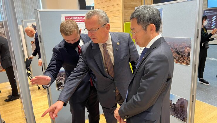 Japonya’da, ‘Türkiye Depremi’ sergisinin açılışını yapıldı