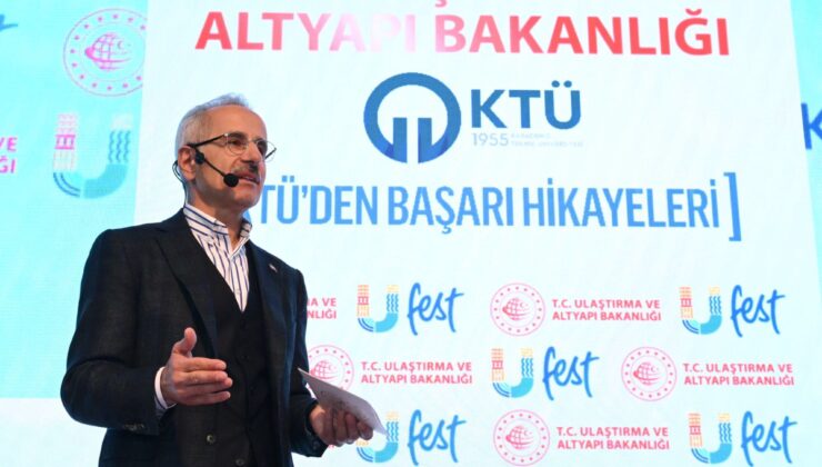 Bakan Uraloğlu, Trabzon’da düzenlenen ‘U-Fest’ etkinliklerine katıldı