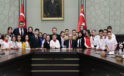 Abdi Özeren İmam hatip ortaokulu öğrencisi Cumhurbaşkanı Erdoğan’ı ziyaret etti